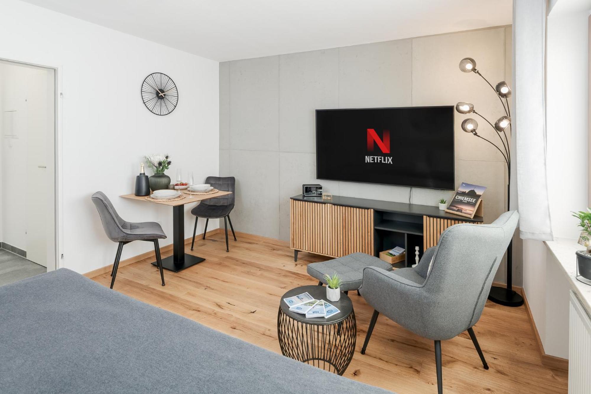 Fenjoy Design Studio Apartment Bernau am Chiemsee Buitenkant foto