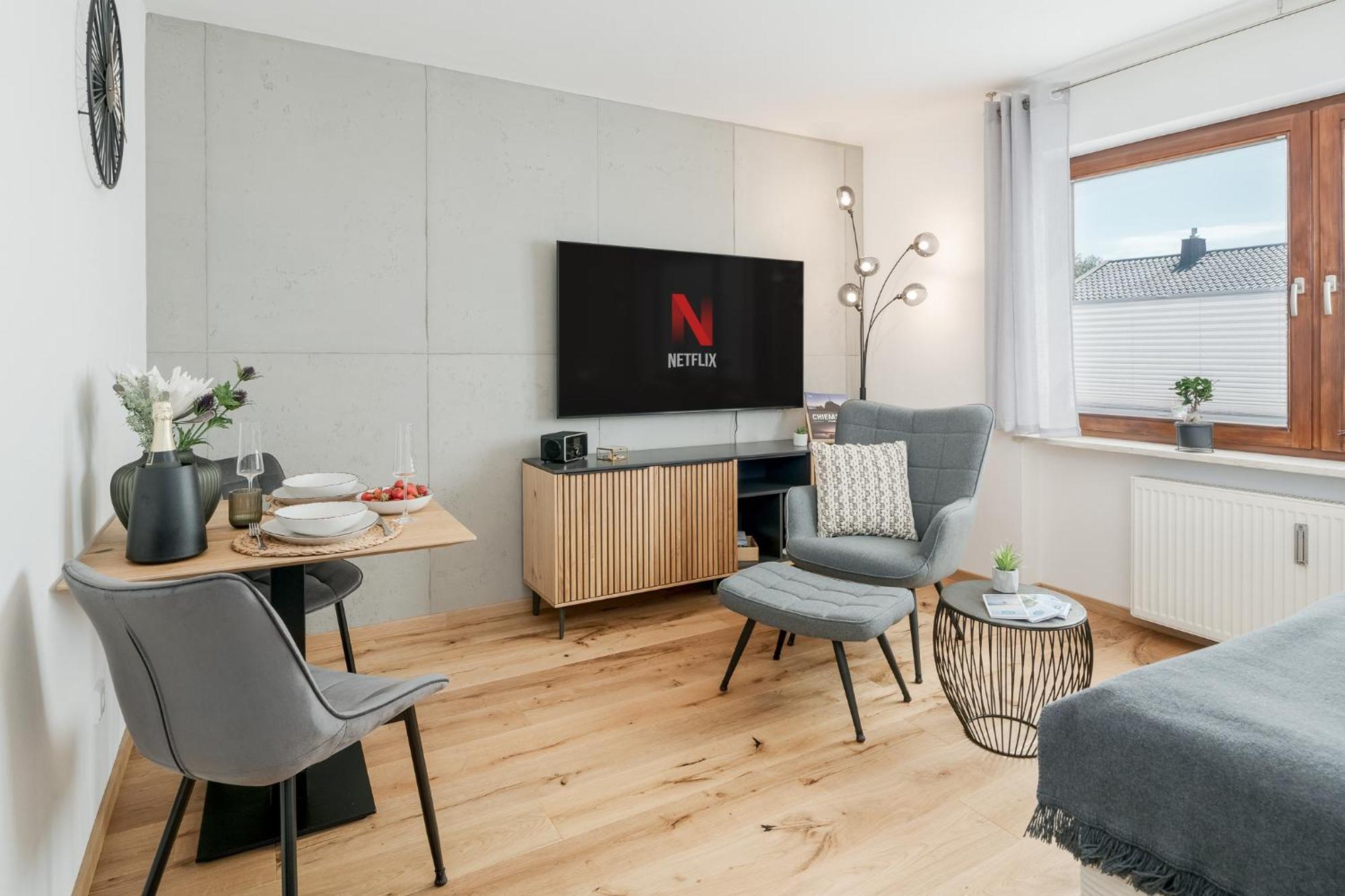 Fenjoy Design Studio Apartment Bernau am Chiemsee Buitenkant foto