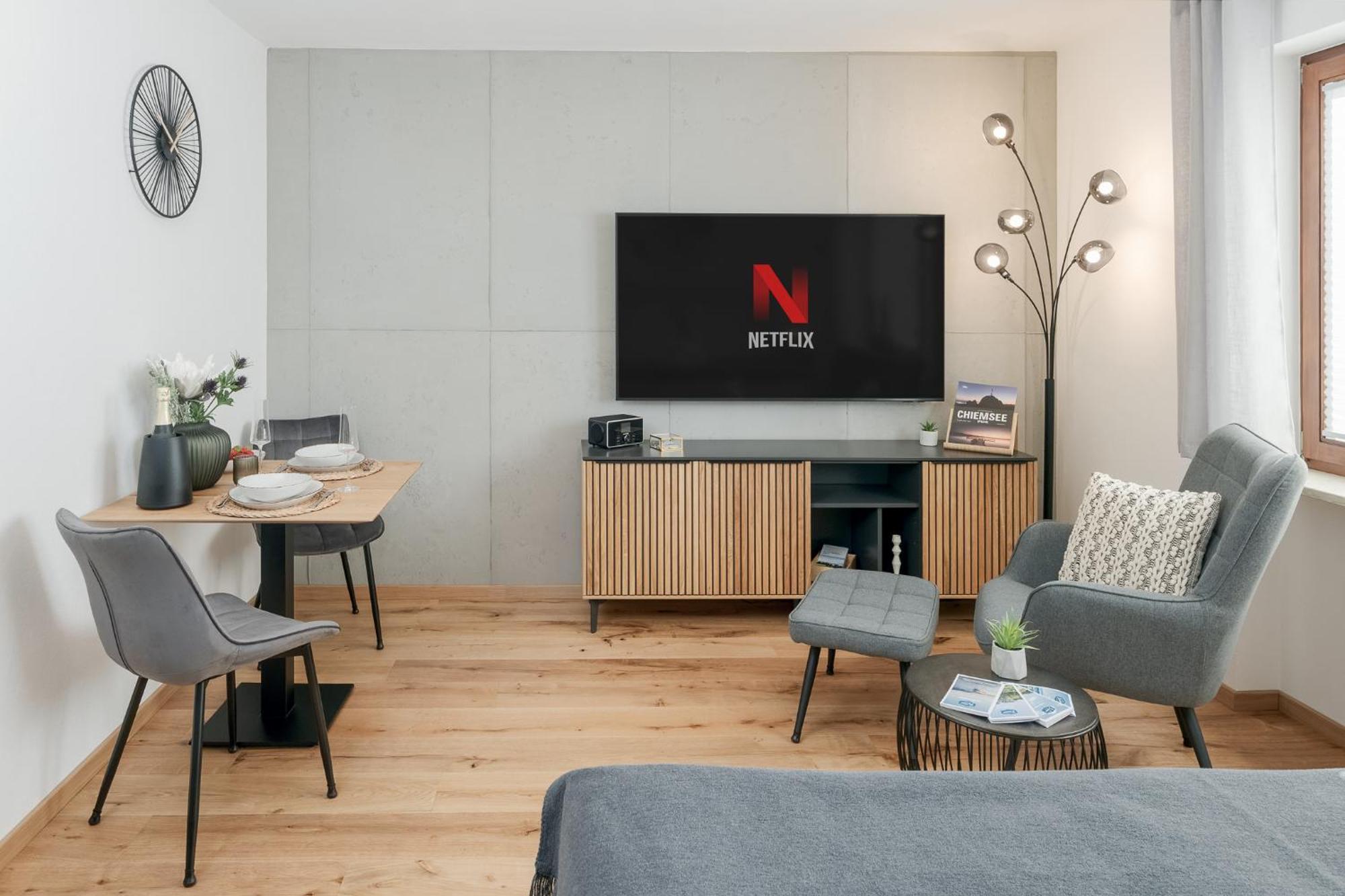 Fenjoy Design Studio Apartment Bernau am Chiemsee Buitenkant foto